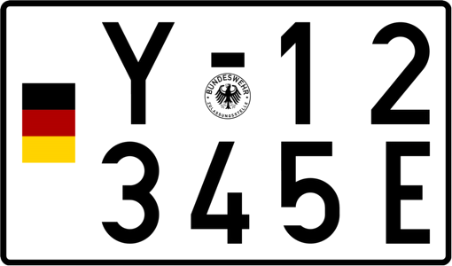 Bundeswehr Elektro zweizeilig