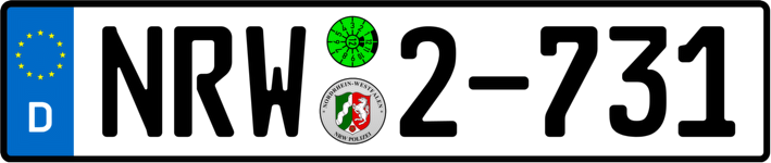 FE Polizei NRW 520mm Engschrift