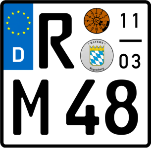 Saison zweizeilig (Pkw und Motorrad)
